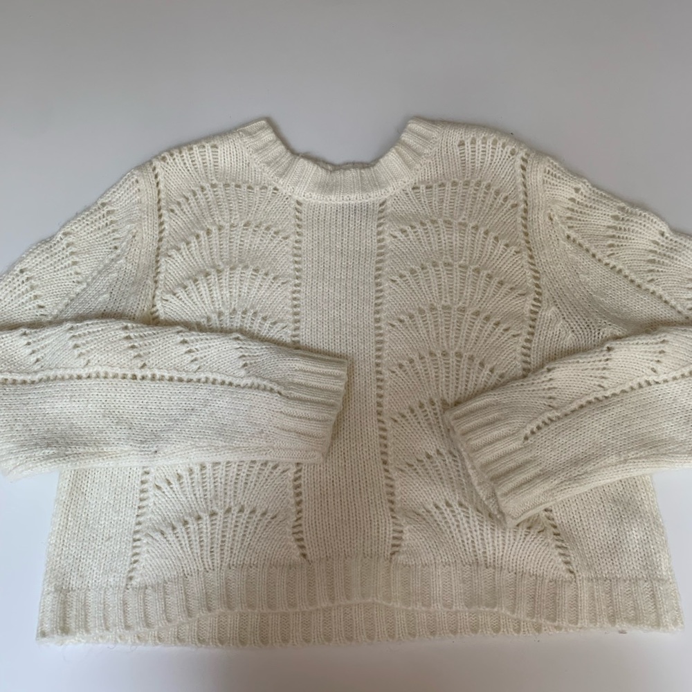 Tobi Off-White Knit Chunky sweater